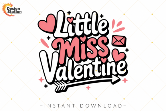 Download Little Miss Valentine PNG - Valentine png Collection