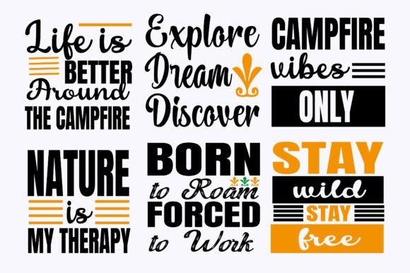 Download 6 Outdoor Typography T-shirt-– SVG Desi - Outdoor typography Collection