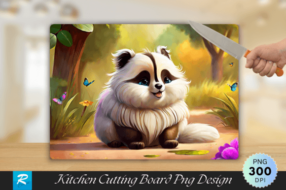 Download Cute Animal Cutting Board Sublimation - Animal Collection