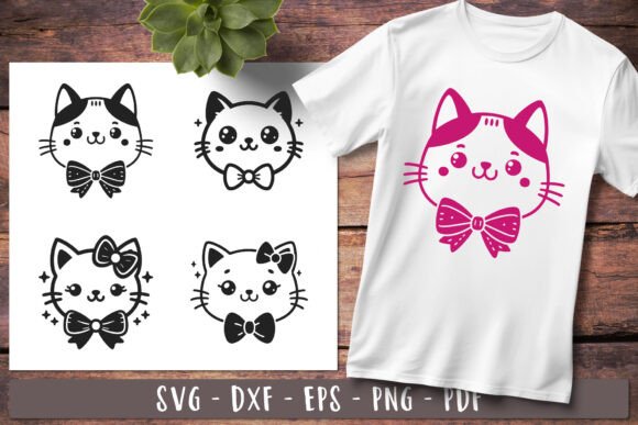 Download Kawaii Cat Svg | Cute Animal Designs - Animal Collection