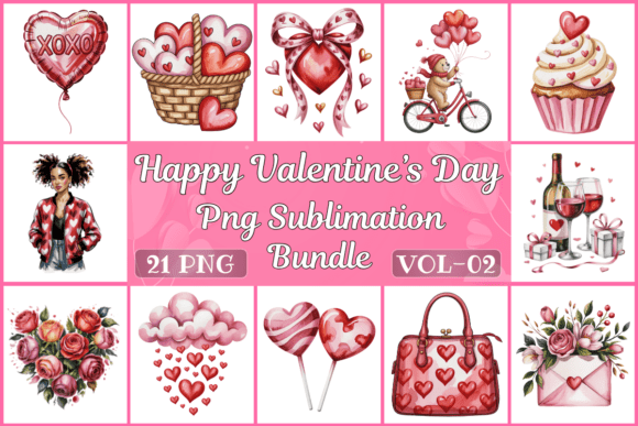 Download Valentine PNG Sublimation Bundle - Valentine png Collection