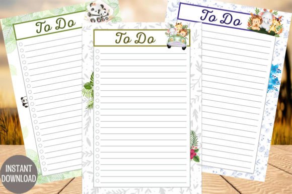 Download Animal Cute to Do List Template Printabl - Premium Resources