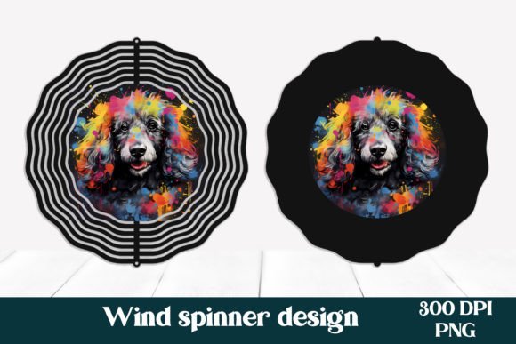 Download Animal Dog Sublimation Wind Spinner - Animal Collection