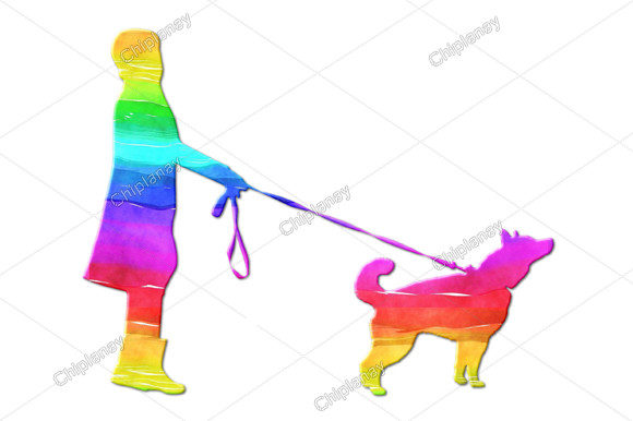 Download Dog Pet Animal LGBT Rainbow - Animal Collection