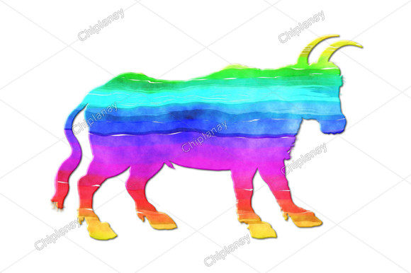 Download Cow Bull Animal LGBT Rainbow - Animal Collection